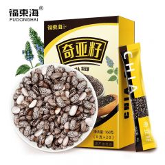 福东海 奇雅子齐亚子搭配燕麦片即食 酸奶水果代餐营养早餐膳食 奇亚籽160g*2盒