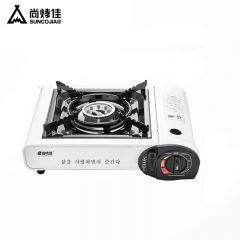 尚烤佳（Suncojia） SKJ-317户外炉具便携炉卡式炉便携燃气灶瓦斯炉丁烷气罐炉（雅白）