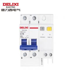 德力西（DELIXI）空气开关 HDBE32LE2C16 家用空开带漏保小型漏电保护断路器 2P16A