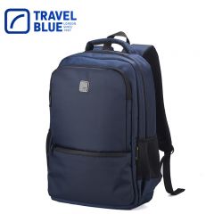 蓝旅（TRAVEL BLUE） 3061精英系列多隔层轻便旅游出差旅行包简约休闲商务背包16英寸笔记本电脑背包蓝色