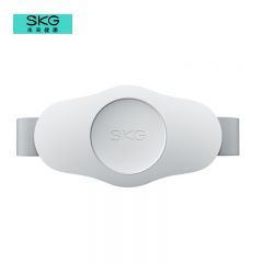 SKG 腰部按摩仪腰部按摩器按摩仪腰腹暖宫腰带腰肌按摩护腰带热敷 K3时尚款（2区电极片 双脉冲 聚能红光）