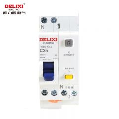 德力西电气（DELIXI ELECTRIC） 空气开关 小型断路器 HDBE-40LE 1P N C型 25A ； HDBE40LEC25