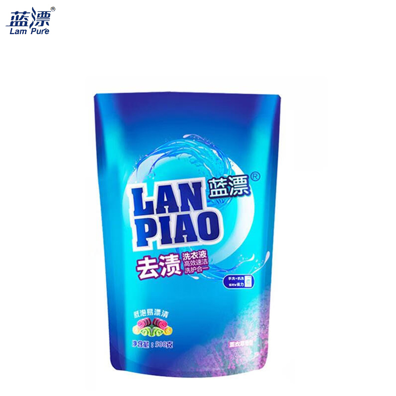 蓝漂（Lam Pure） 全效薰衣草香洗衣液500g活性速洁洗护合一