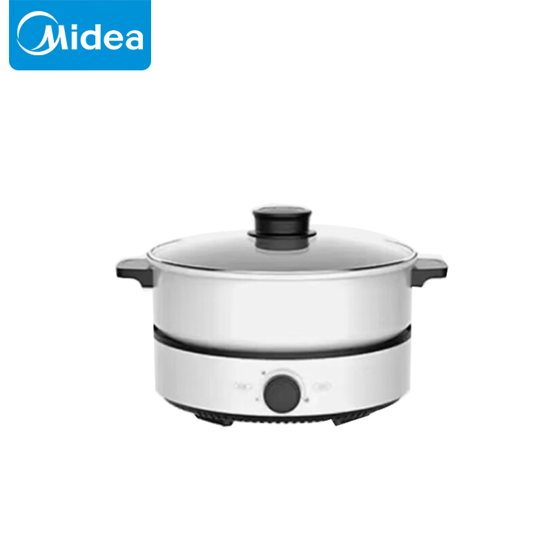 美的（Midea） 电火锅家用4L 多功能电煮锅 韩式电热锅可拆锅身易清洗 不粘锅多用途锅 MC-DY26Easy501