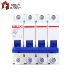 德力西电气（DELIXI ELECTRIC） HDBE-63小型断路器；HDBE-63 D型 4P 10A