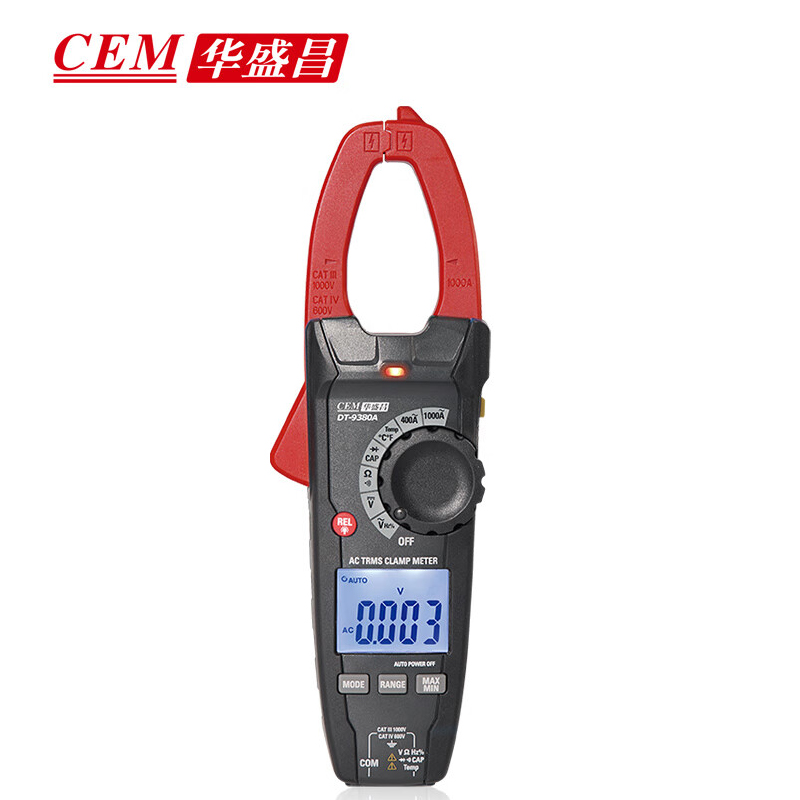 华盛昌（CEM） DT-9380A数字钳形表高精度真有效值电流表