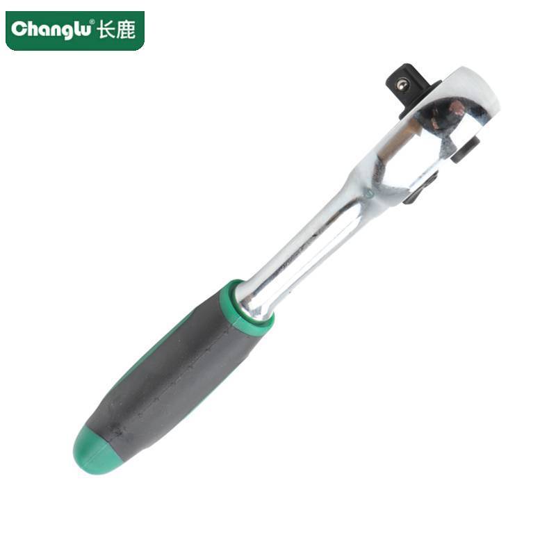 长鹿 6.3mm(1/4")系列镜面快速脱落棘轮扳手/把