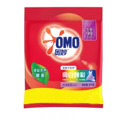 奥妙（OMO） 亮白焕彩洗衣粉2kg水清莲香清洁污渍机洗手洗