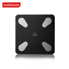 乐扣乐扣（LOCK&LOCK） LSC-B110FU多功能家用蓝牙连接APP智能开关机低电量显示USB充电脂肪秤