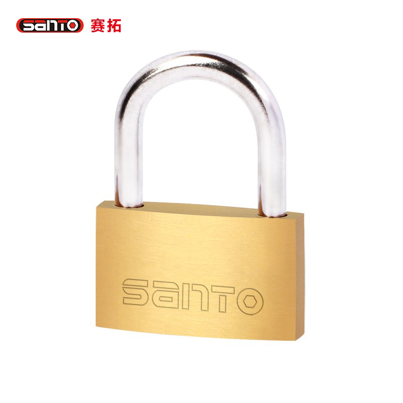 赛拓（SANTO) 铜挂锁 30mm 薄型/把