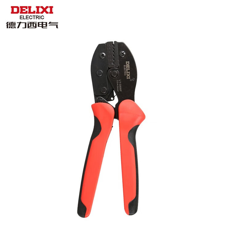 德力西电气（DELIXI ELECTRIC）绝缘端子压线钳裸端子管型端子压线接线钳插簧端子钳紧线钳 LY04WF管形端子压线钳0.5-4mm2