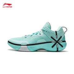李宁（LI-NING） ABPU029-3男士篮球场地鞋减震柔软透气清凉休闲鞋运动鞋岛屿蓝41码