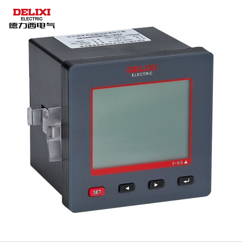 德力西电气 PD606L-96T3Y 450V 5A 三相 多功能 0.5级 380VAC 嵌入式 数显表 96LT3YI5AN 电测仪表