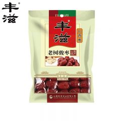 丰滋 老树骏枣500g 山西特产大红枣子老树壶瓶枣休闲零食 袋装