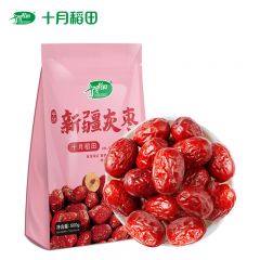 十月稻田 新疆灰枣500g 1斤 新疆特产 小红枣 零食 煲汤煮粥 一等灰枣