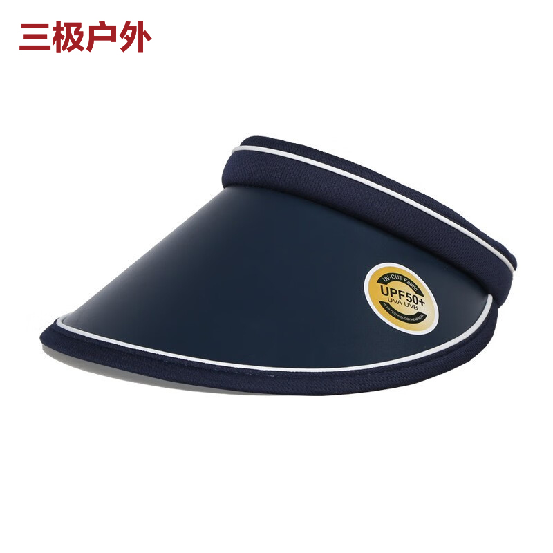 三极户外（Tri-polar） TP6460户外休闲防晒空顶太阳帽藏青色
