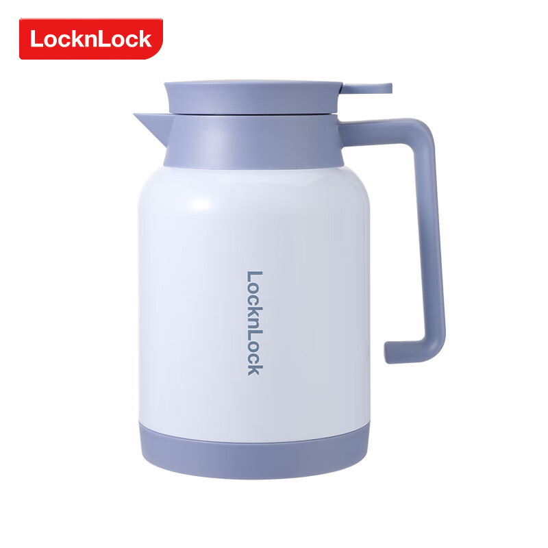 乐扣乐扣（LOCK&LOCK） LHC6804FU保温壶家用大容量不锈钢热水壶蓝色1.5L