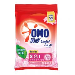 奥妙（OMO） 深层洁净无磷洗衣粉 18含金纺樱花洗衣粉3000g