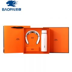 豹牌（BAOPAI） 健康套装颈椎按摩仪+洛滨全钢保温杯BP-T3