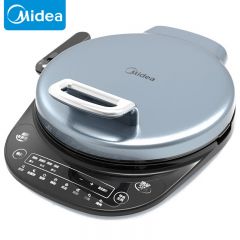 美的（Midea） MC-JS3406电饼铛家用加大加深悬浮烤盘 可拆洗多功能煎烤机双面加热速脆技术煎饼机