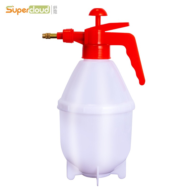 舒蔻 （Supercloud）气压式喷壶 浇花园林洒水消毒多用途喷水壶 白色喷壶1.5L