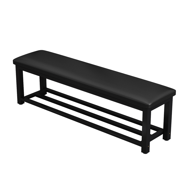 升查堡 更衣凳长条凳 黑色 1200*400*450mm/个