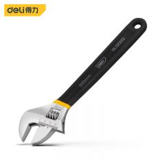 得力（deli） 塑柄活动扳手 万能活口开口多功能快速12英寸两用活扳手 DL120012