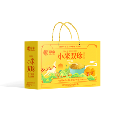 绿帝(GREEN KING) 小米双珍礼盒 960g