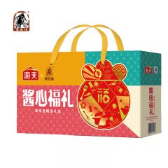塞翁福 酱心福礼调味干货礼盒 酱卤烧烤调料 7种家庭调味品 1565克/盒