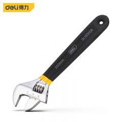 得力（deli） 塑柄活动扳手 万能活口开口多功能快速8英寸两用活扳手 DL120008