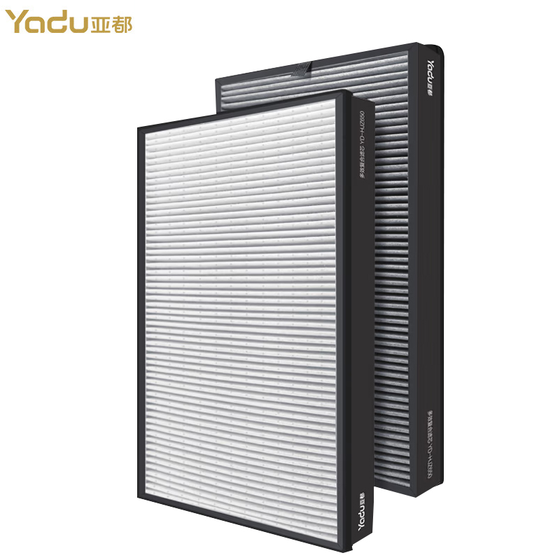 亚都（YADU） 净化器滤网滤芯YD-HJZ650 家用除甲醛除菌除二手烟异味 多效复合 KJ650F-P6PLUS适用【配件】
