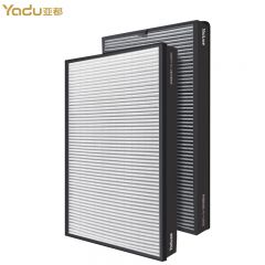 亚都（YADU） 净化器滤网滤芯YD-HJZ650 家用除甲醛除菌除二手烟异味 多效复合 KJ650F-P6PLUS适用【配件】