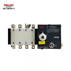 德力西电气 双电源自动转换开关 CDQ1s-100/3 63A CDQ1S1000633