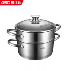 爱仕达（ASD） 不锈钢复底汤蒸多用 ZS22L1TG（口）