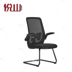 悦山 办公椅职员电脑椅 舒适透气网布椅弓字脚款 600*620*995mm