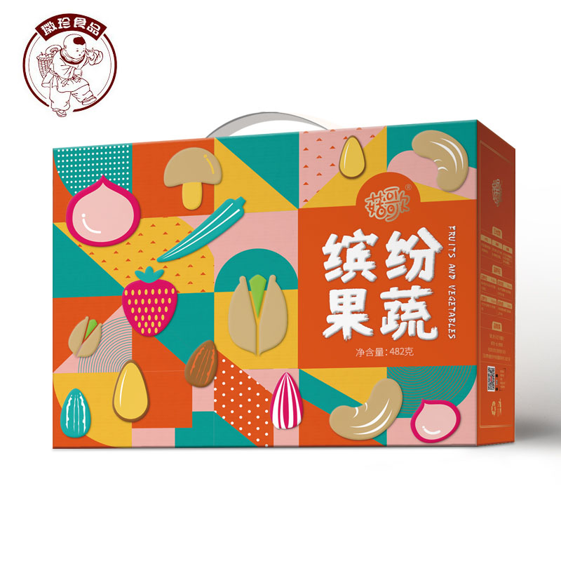 徽珍 缤纷果蔬大礼包482g/盒