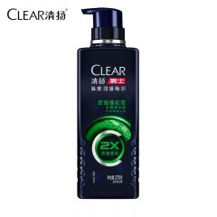 清扬（CLEAR）男士劲能瓶头皮劲活专研控油蓬松型去屑洗发水270g