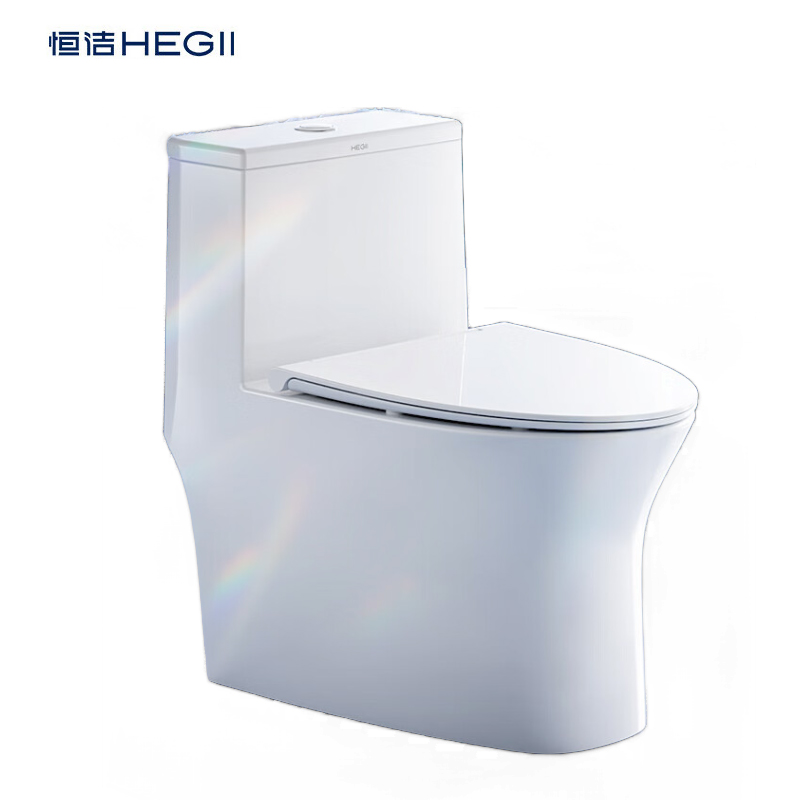 恒洁 HC0911DT 家用马桶马桶双漩冲水大冲力水净釉面虹吸式坐便器 305坑距