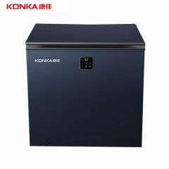 康佳（KONKA） BD/BC-211DGLCEX彩显电脑控温青釉蓝全彩玻璃门一级能效211升冷柜