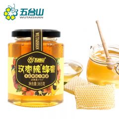 五台山 玫枣槐蜂蜜365g 未添加高果糖浆和玉米糖浆 冲泡饮品送礼物伴手礼送长辈