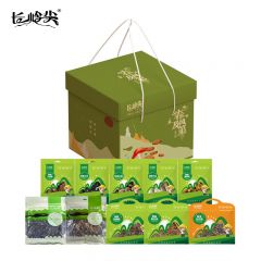 长岭尖 春风及第礼盒984g 菌菇干货煲汤火锅蘑菇食材料食用菌