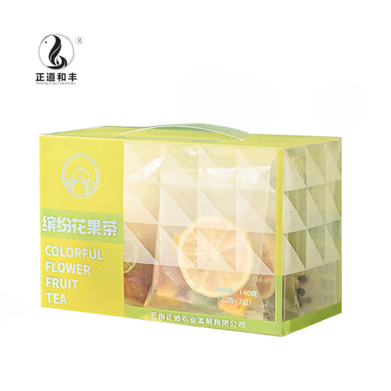 正道和丰 繁花盛景 百香果青桔柠檬茶盒装20g*7 ZDF-029 140g