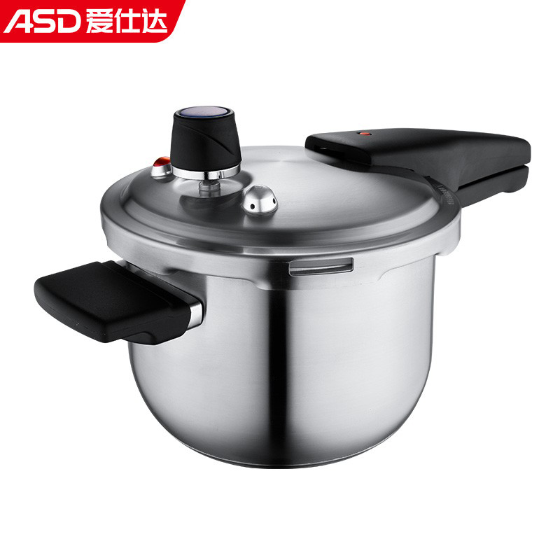 爱仕达（ASD） YS18Z1TG不锈钢压力锅复底18cm直径 304不锈钢
