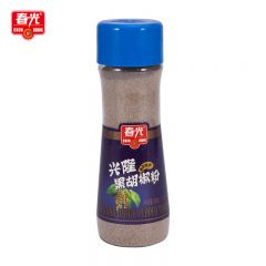 春光 黑胡椒粉115g 海南特产调味品调味料调料香辛料去腥牛排调料炖汤 瓶装
