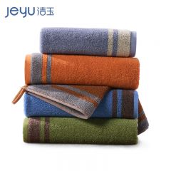 洁玉 J2040F纯棉毛巾时荣耀毛巾颜色随机发34*72cm 100g