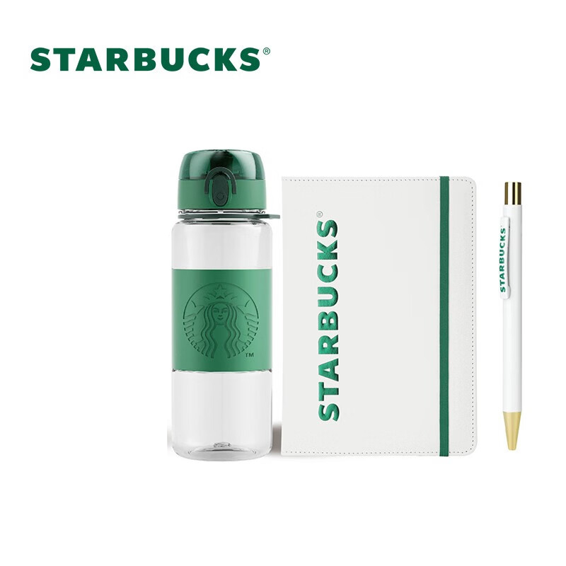 星巴克（Starbucks） 经典系列绿色款弹跳提绳杯大容量运动杯塑料杯795ml 经典绿色款弹跳提绳杯795ml