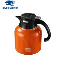 豹牌（BAOPAI） BP03-V3011 智能温显养生焖茶壶 如画 316镀铜内胆 茶水分离 橘子橙