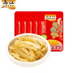 乌江 榨菜 下饭菜咸菜重庆特产 清香型 清淡榨菜80g*5袋