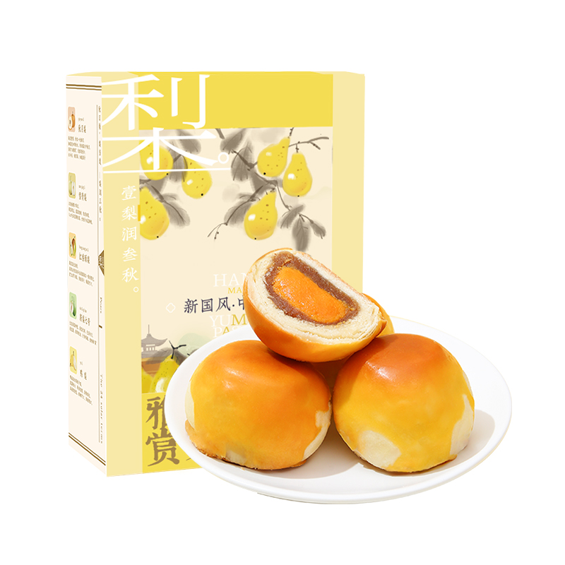 雅觅 秋梨奶黄酥 360g