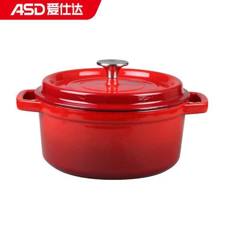 爱仕达（ASD） 珐琅汤锅 TF22T1TG 红色